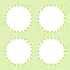 Frame with Marker for banner, poster, and greeting card