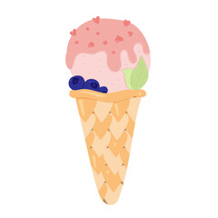 strawberry ice cream