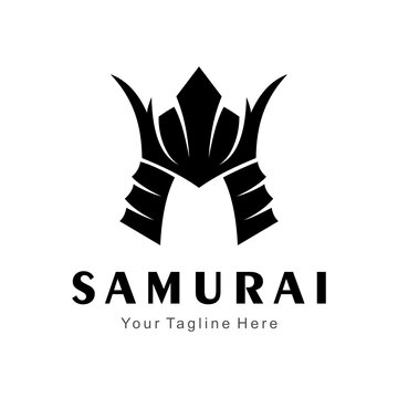 samurai helmet logo