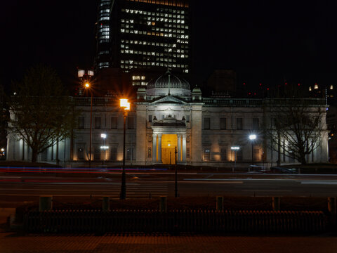 日銀大阪支店旧館の夜景