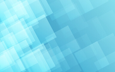 Fototapeta na wymiar Abstract blue geometric square background