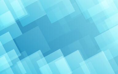 Abstract blue geometric square background