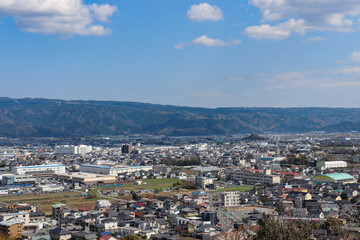 Obraz premium 清水町の街並み（静岡県）