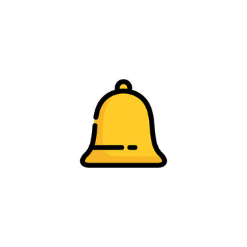 Bell icon vector. Notification icon