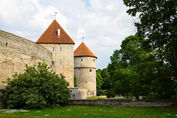 Fototapeta na wymiar Kiek in de Kök Museum and Bastion Tunnels in Tallinn, Estonia