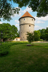 Fototapeta na wymiar Kiek in de Kök Museum and Bastion Tunnels in Tallinn, Estonia