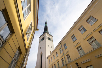 St . Olav church in Tallinn, Estonia