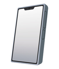 smartphone tech side view