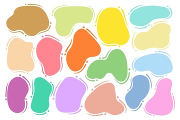 Frame Fluid Color Background