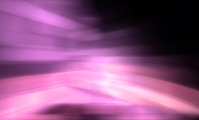 Abstract pink background. Blurred background with curved lines pink tint.