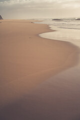 Fototapeta na wymiar Empty Australian beach at sunrise