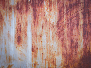 rusty metal surface wall with cracking texture