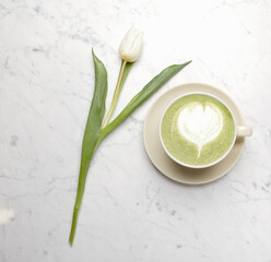 matcha latte