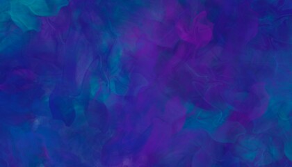 Fototapeta na wymiar Blue and purple abstract background with hand paint