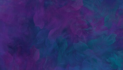 Purple and blue abstract background with smoke