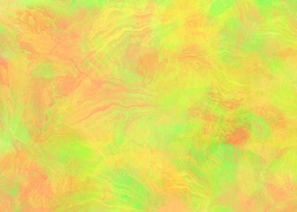 Yellow and green abstract background with circles