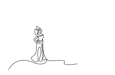 a woman wearing a beautiful bridal gown celebration show concept