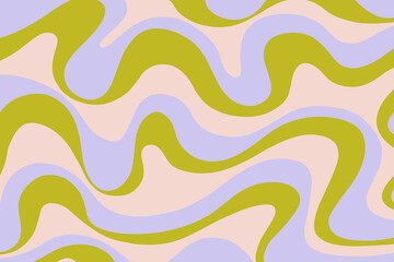 Retro 70s Abstract background vector illustration