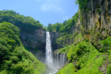 日光　華厳の滝　観瀑台からの眺め　栃木県
