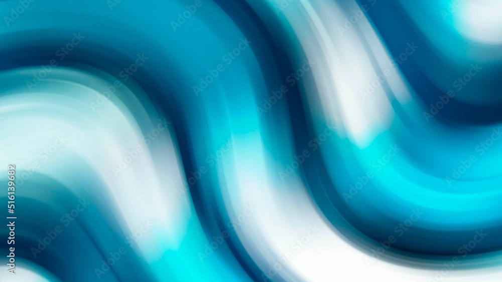 Aufkleber abstract gradient background. pattern wave stripes, lines. plexus of blue ribbons. computer screensa