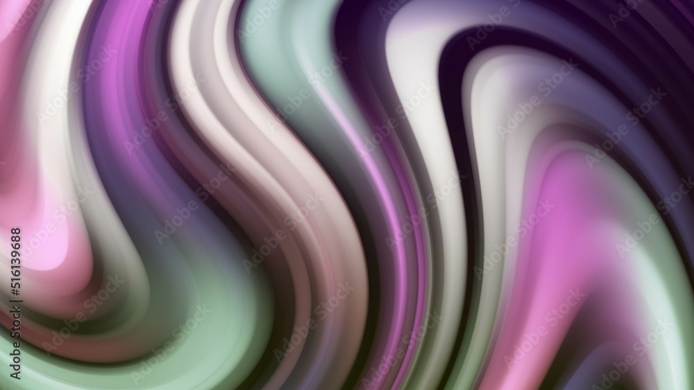 Poster abstract gradient background. pattern wave stripes, lines. plexus of colored ribbons. computer scree
