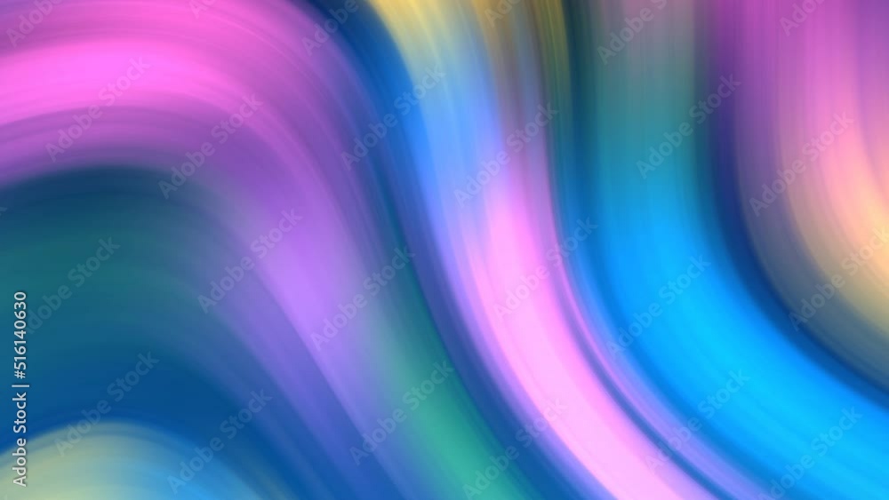 Poster abstract gradient animated background. pattern of movement chaotic wave of lines, stripes. flow ener