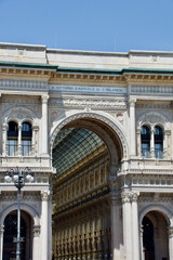 Fototapeta na wymiar Hochhäuser an der Piazza Gae Aulenti in Mailand