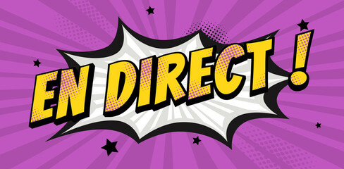 Obraz premium en direct dechir violet