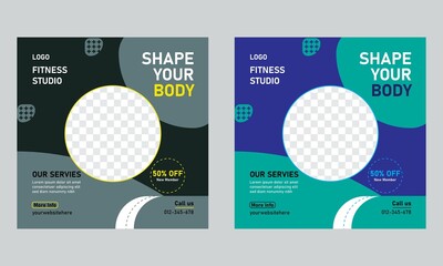 Gym Social Media Banner