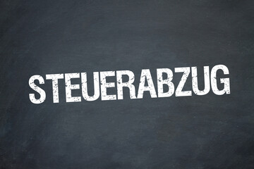 Steuerabzug