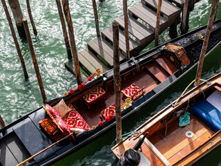 Obraz premium Gondel in Venedig