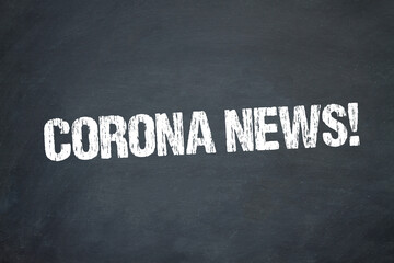 Obraz premium Corona News!