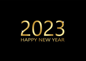 happy new year 2023
 - obrazy, fototapety, plakaty