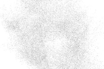 Abstract black texture. Dark grainy texture on white background. Dust overlay textured. Grain noise particles. Grunge design elements. Vector illustration, EPS 10.