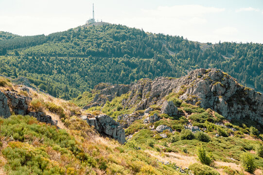 Pic des trois dents et le mont pilat