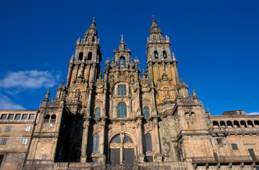 Santiago de Compostela cathedral faade