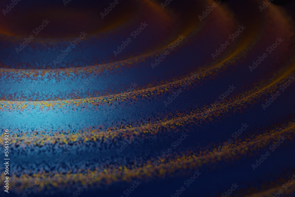 Poster beautiful abstract colourful shiny ring wave background. starburst dynamic rings. 3d rendering illus