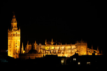 Fototapeta na wymiar Sevilla cathedral