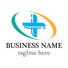 Medical logo template vector icon