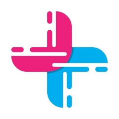 Medical logo template vector icon