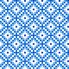 Seamless pattern in geometric ornamental style. Neutral Print for mosaic, packaging, interior, fabric, cover