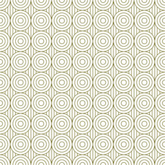 Seamless geometric ornament . Brown color thin lines .