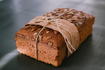 Homemade sourdough and multigrain bread