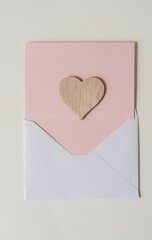 envelope with heart