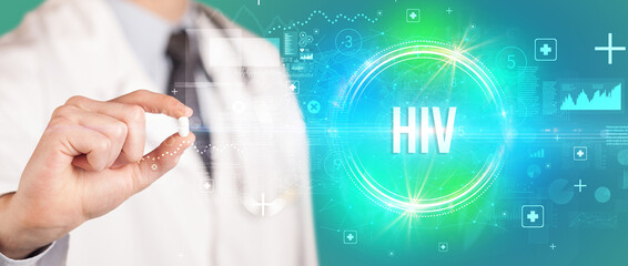 Close-up of a doctor giving you a pill