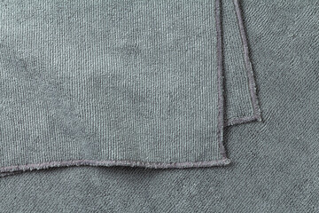 Gray microfiber cloths