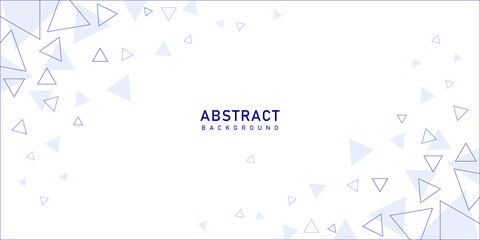 Professional blue triangle abstract vector background 