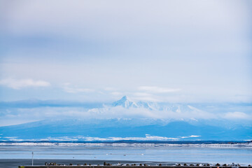 Obraz premium 流氷 網走