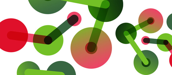 Network concept abstract background. Dots connection. Big data idea. Business template for wallpaper, banner, background or landing