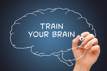 Train Your Brain Drawn Concept